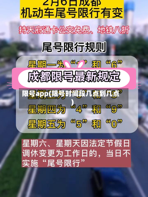 限号app(限号时间段几点到几点)-第3张图片