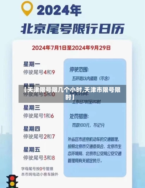【天津限号限几个小时,天津市限号限时】